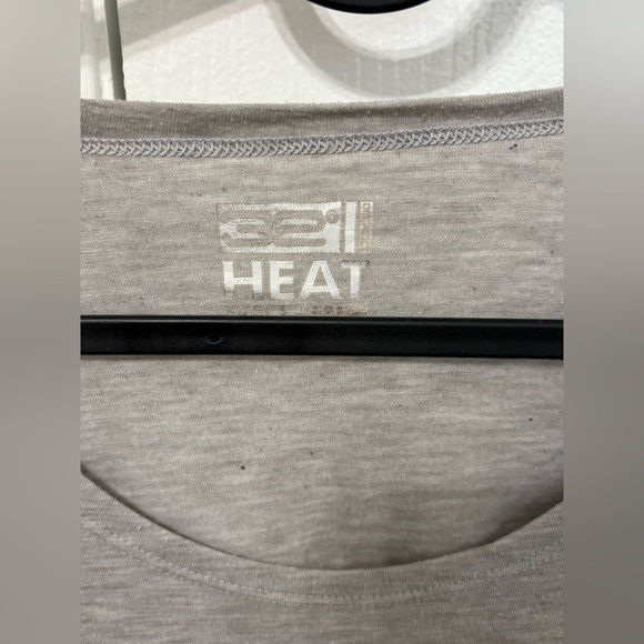 32 Degrees Gray Patterned Long Sleeve Top - Picture 3 of 3